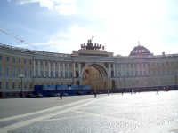The General Staff Building in Saint Petersburg's Palace Square
